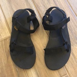Black Teva Sandals